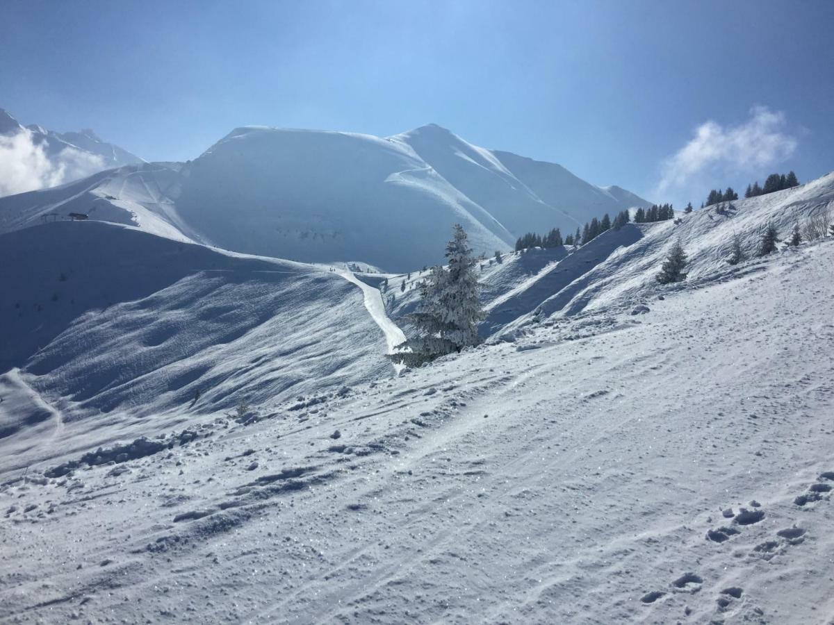 شقة باسي  في T2 Face Au Mont Blanc Au Plateau D'Assy المظهر الخارجي الصورة